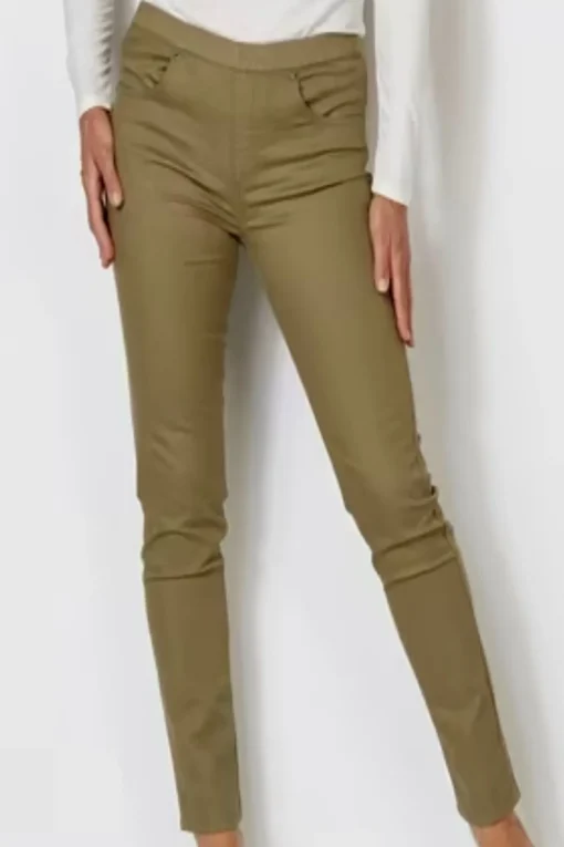 Pull on Jean - Khaki - CL20