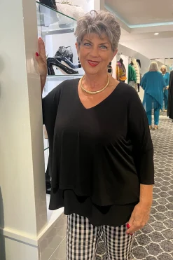 Quad Layer Tunic - Black - PH22