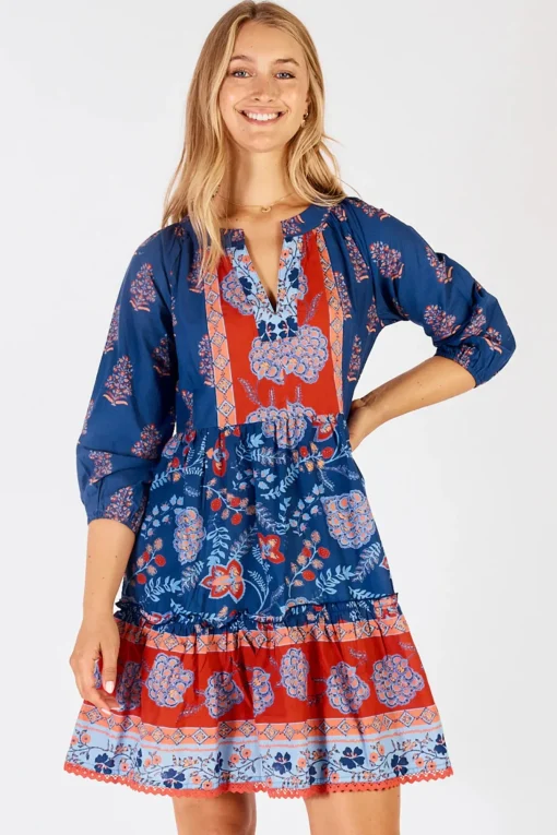 Raine Dress - Navy - LL15