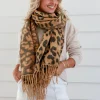 Reversable Animal Print Scarf | SU2