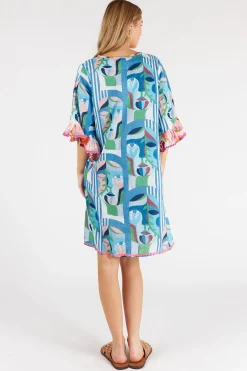 Rosalie Dress - Sky - LL35