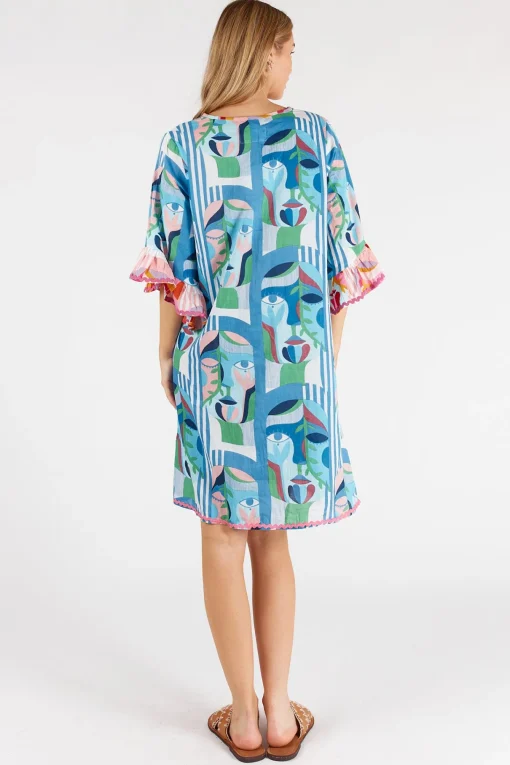 Rosalie Dress - Sky - LL35