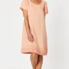 Ruffle Hem Dress - Mandarine - GS11