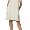 Ruffle Hem Dress - Natural - GS11