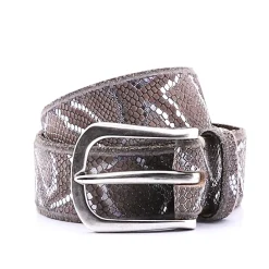 Sabia Belt - Brown Silver - BB5