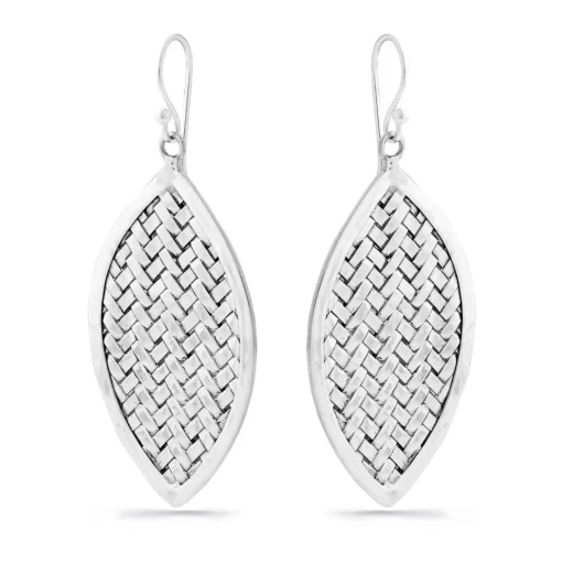 Sanur Silver Earrings - Silver - NS4