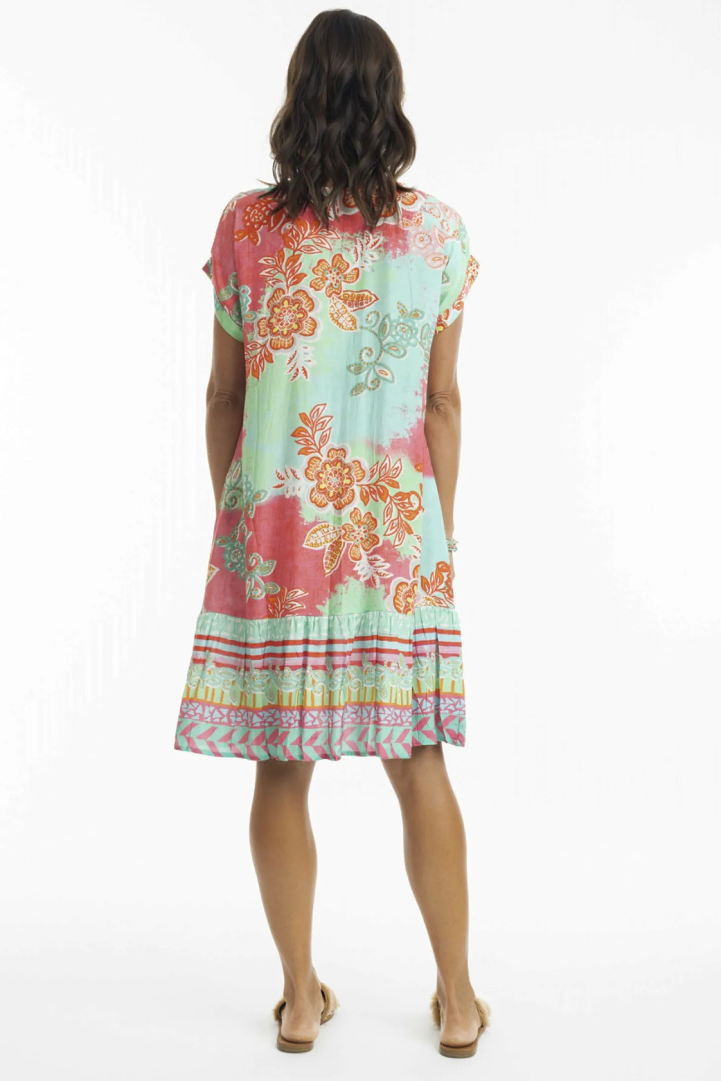 Sarah Shift Dress - Print - EP17