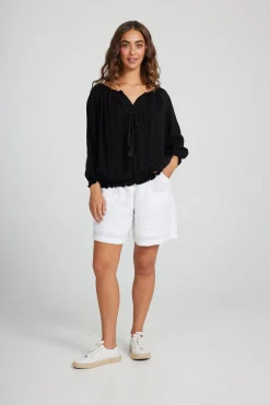 Seaside Top | Black | H28