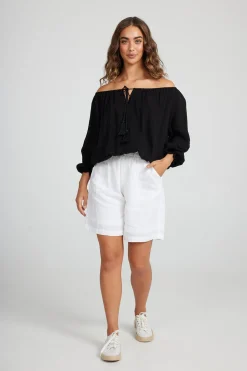 Seaside Top | Black | H28