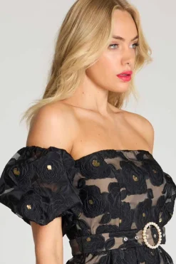 Selena Puff Sleeve Dress | ROM6