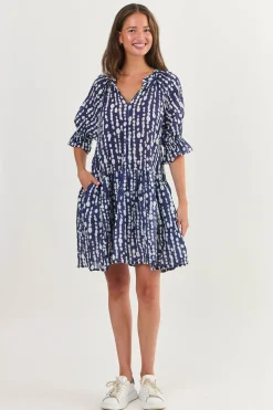 Shelly Cotton Dress - Freshwater Pearl - N2