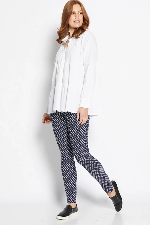 Simple Print Pant - Orbit - PH20