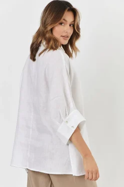 Sophia Shirt - White - OJ11