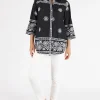 St Lucia Shirt - Black - LS11