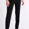 Straight Cut Pants - Black - JR10