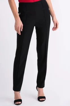 Straight Cut Pants - Black - JR10