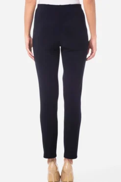Straight Cut Pants - Navy - JR10