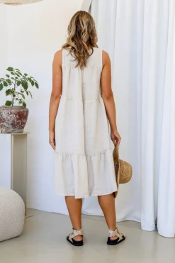 Strati Dress - Sand - FA33
