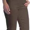 Stretch Pull On Jean Short - Chocolate - CL4
