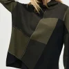 Studded Detail Knit - Iguana/Black - JR17
