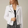 Studded Jacket | White | JR13
