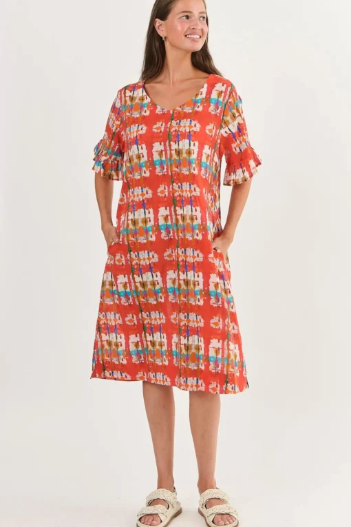 Sunrise Cotton Dress - Tutti Frutti - N21