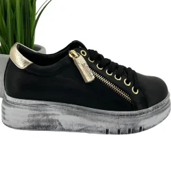 Tatter Sneaker | Black/Gold | RS3