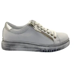 Tatter Sneaker - White/Silver - RS3