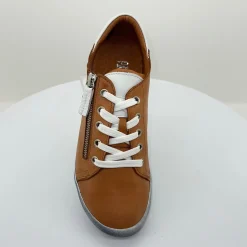 Tess Flat Sneaker | Cognac | RS12