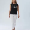 Thames Skinny Crop Jean - White - NLJ34