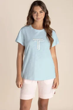 Tia T-Shirt - Ice Mint - TT1