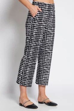 Ticket 7/8 Culotte Pant - Black Stark - PH14