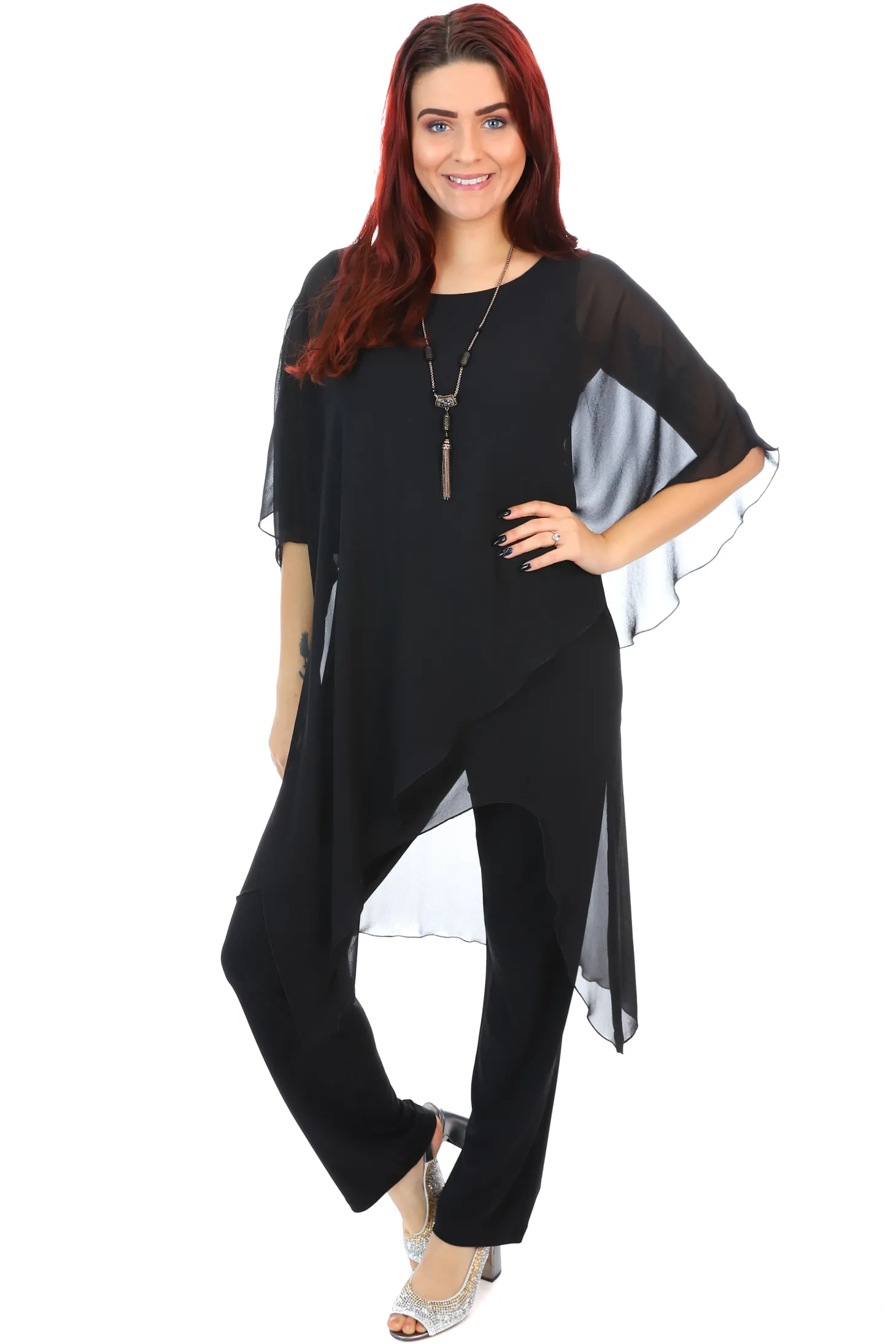Tilly Jumpsuit - Black - SIS1