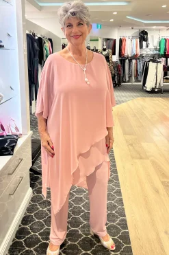 Tilly Jumpsuit - Blush Pink - SIS1