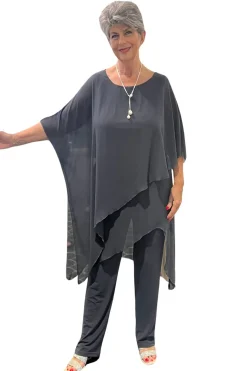 Tilly Jumpsuit - Charcoal - SIS1