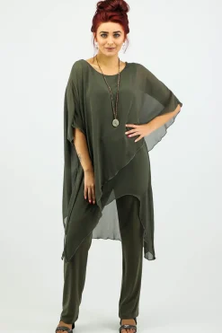 Tilly Jumpsuit - Khaki - SIS1