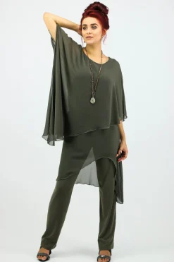 Tilly Jumpsuit - Khaki - SIS1