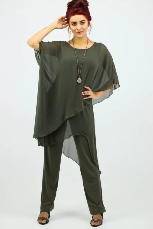 Tilly Jumpsuit - Khaki - SIS1