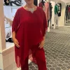 Tilly Jumpsuit - Red - SIS1