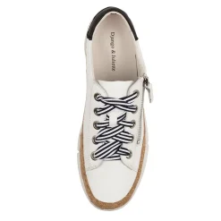 Torayne White Black Sneaker | DJ40