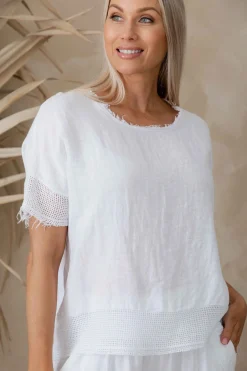 Trenta Top - White - IC5