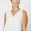 Tuxedo Cami - Ivory - HV17