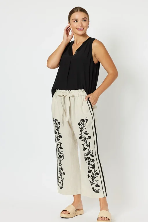 Vine Pant - Cream - HV22