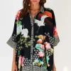 Yoshiko Kaftan - Black -LS2