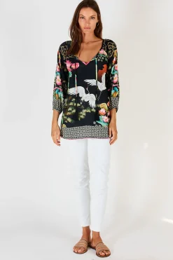 Yoshiko Top - Black - LS5