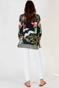 Yoshiko Top - Black - LS5